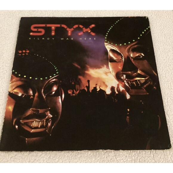Styx Kilroy Was Here LP Vinyl Record Album 33rpm 1983 Classic Rock - Picture 1 of 11
